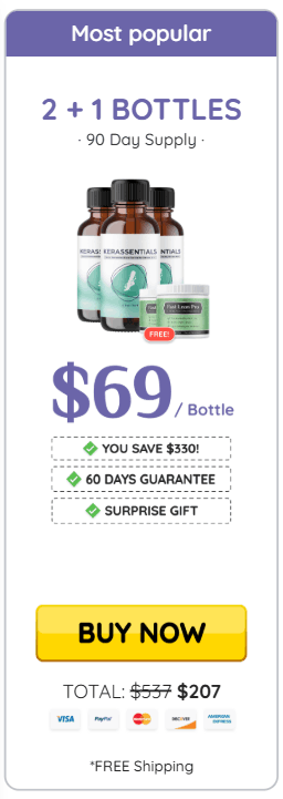 Kerassentials-official  6 Bottle Most Popular Package
